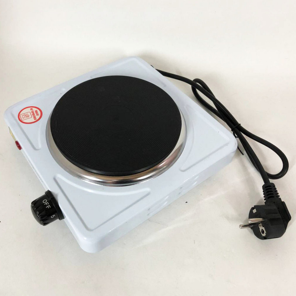 Плита электрическая одинарная Sea, Удобная портативная плита переносная для дома OZ-63 Львов - изображение 1