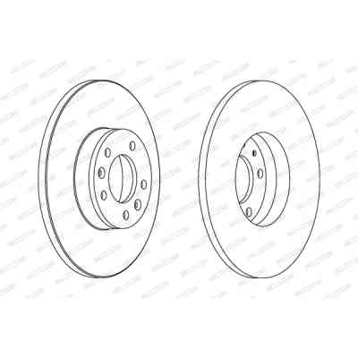 Гальмівний диск FERODO DDF1602 Вінниця