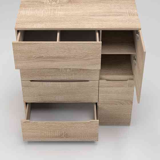 Комод Дельта №2, Дуб Сонома, 1090/610/1200 Львів