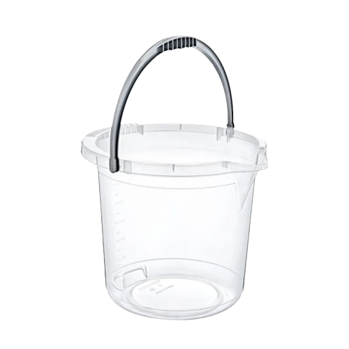 Відро 12л пластик прозорий ELIF Житомир