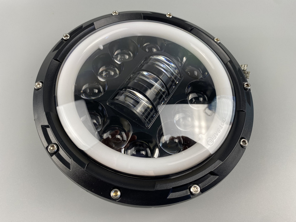 Фара головного світла LED 65 W (ближній + дальні + ходові вогні) 7 дюймів Мукачево - фото 6