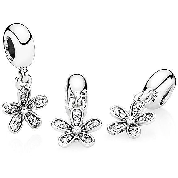 Срібна підвіска-намистина Пандора  "Мерехтлива маргаритка" 791491CZ MasterSem Київ - фото 2