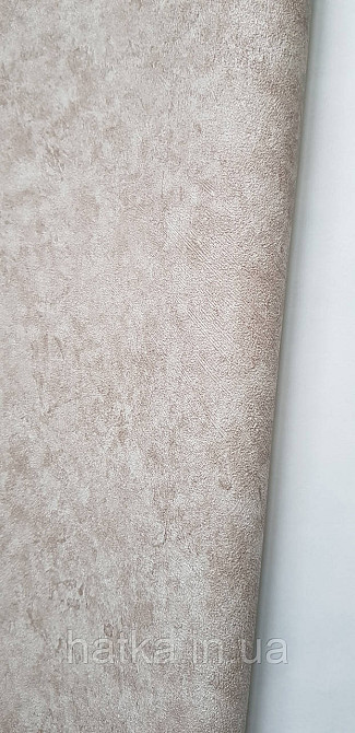 Шпалери вінілові на флізеліні Sintra Adria метрові під штукатурку матові коричневі Київ - фото 2