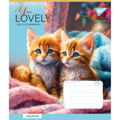 Зошит Yes You Lovely 12 аркушів лінія (766954) Вінниця - фото 5