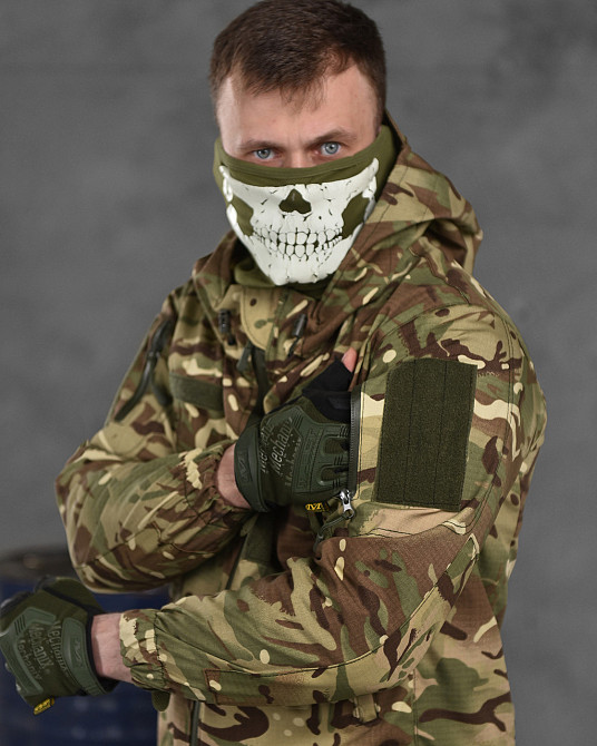 Куртка мультикам тактична весна літо під шеврон із капюшоном Одеса - фото 14