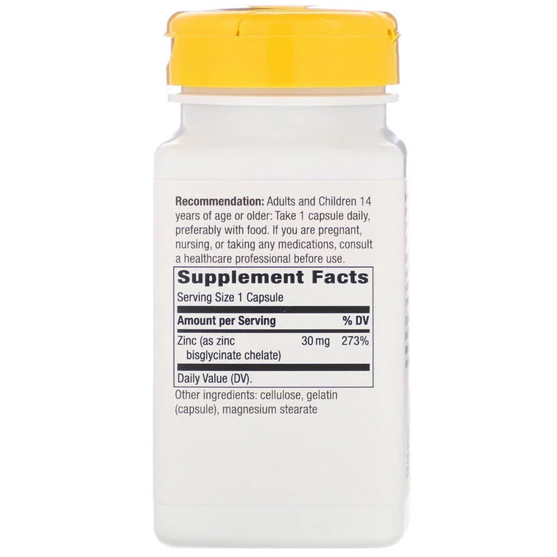 Хелат цинка (Zinc Chelate) 30 мг 100 капсул Київ - фото 2