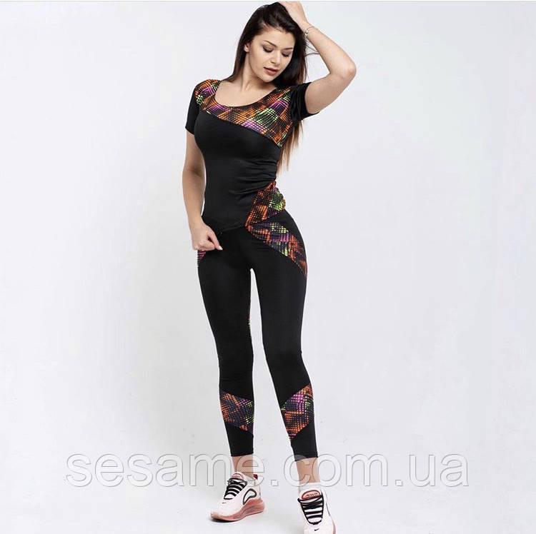 Тренировочный костюм для фитнеса лосины и топ Харьков - изображение 1