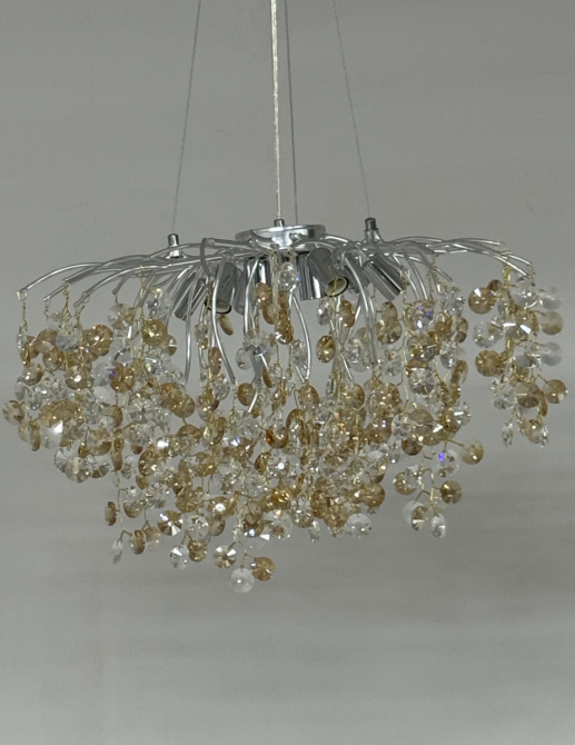 SIRIUS Люстра кришталева підвісна Sirius WM-7015/800 хром Коломия - фото 1