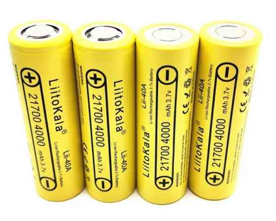 Аккумулятор Liitokala 21700 Lii-40A 3.7V 4000mAh в кейсе Оригинал Киев