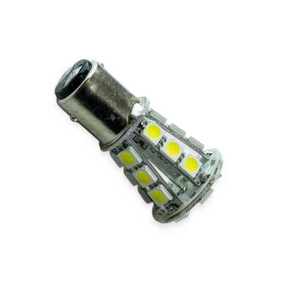 Автолампа А 12-21 5 белая 27 SMD (15 8) 5050 светодиодная Мукачево