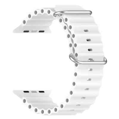 Ремешок для смарт-часов Armorstandart Ocean Band для Apple Watch 49/46/45/44/42 (Series 1-3) White (ARM74249) Винница