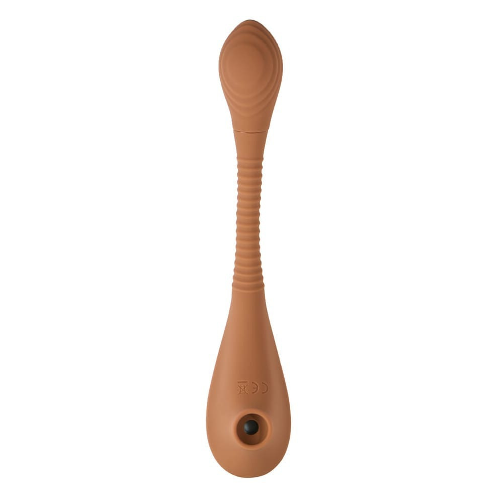 Вакуумный стимулятор для клитор Sweet Em Velvet Lure коричневый USB Sex Aura Киев - изображение 1