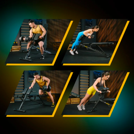 Лавка тренировочная Trex Sport TX-200B с партой Скотта Киев