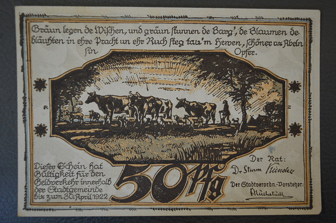 Німеччина. Нотгельд. 50 Pf ( 11 ) Полтава - фото 1