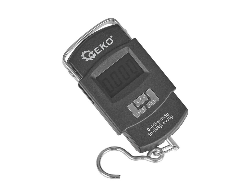 Ручна гакова підвісна вага (кантар) "Geko" цифрова (електронна) до 50 кг Київ - фото 5