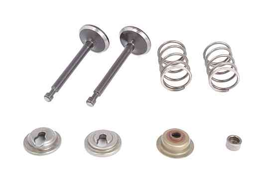 Клапани (пара, у зборі) мотоблок 168F/170F (6,5/7Hp) (D-25/H-64, D-24/H-62) Мукачево