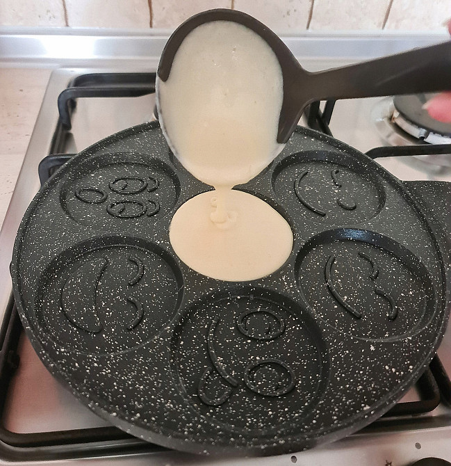 Сковорода 26 см с формой смайлика для яиц,блинов ,панкейков Ruhhy (19317) Нововолынск - изображение 10