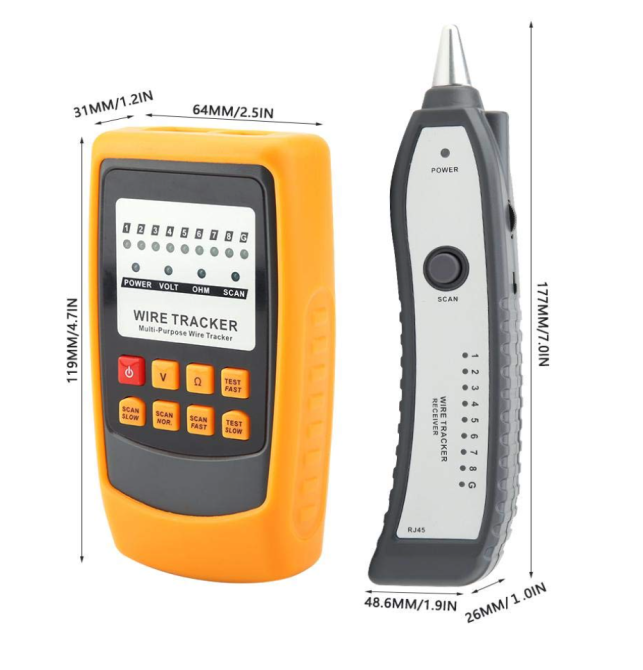 Мультиметр DT GM 60 Шукач проводів, світлова та звукова індикація, автоматичний режим роботи Одеса - фото 3