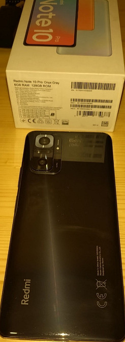Смартфон Xiaomi Redmi Note 10 Pro 6+2/128Gb. Onyx Grey. Киев - изображение 1