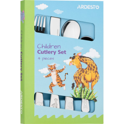 Набор столовых приборов Ardesto Animals 4 предмета (AR0704AS) Винница - изображение 7