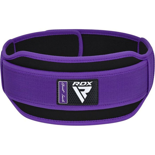 Пояс для важкої атлетики RDX RX5 Double Belt неопреновий Purpel XS Кам'янське - фото 6