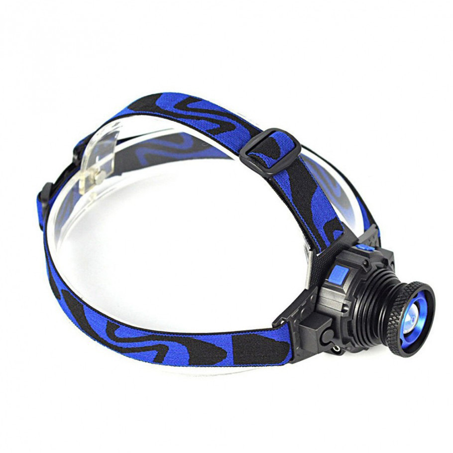 Налобный военный фонарь с перезарядкой Q5 BLACKWATTON WT-121 дальностью на 250-300 метров с 3 режимами Каменец-Подольский - изображение 8