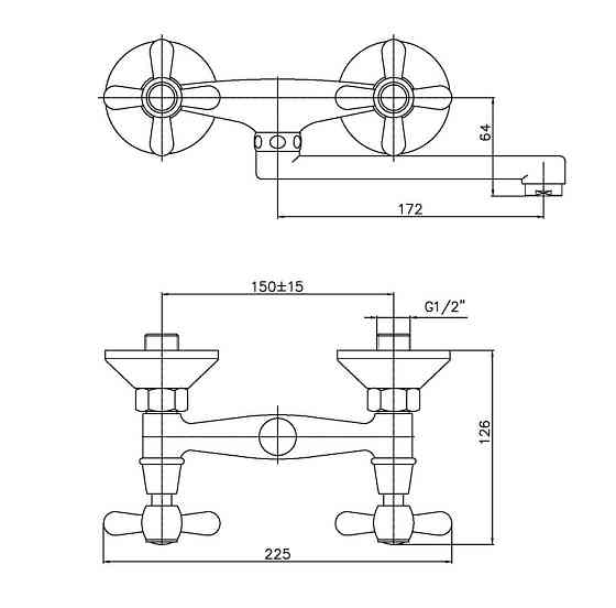 Змішувач для кухні Haiba Dominox 361   ( HB0094 ) 25098 Харьков