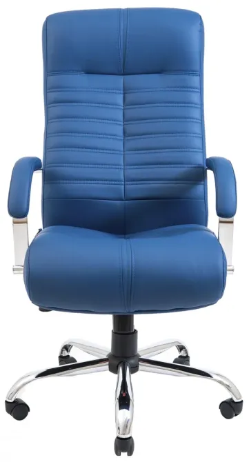 Офісне Крісло Керівника Richman Orion Fly 2227 Хром М2 AnyFix Синій Київ - фото 2