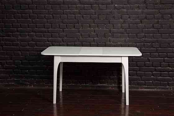 Стіл Фієста (110+35)*70, білий/білий Київ