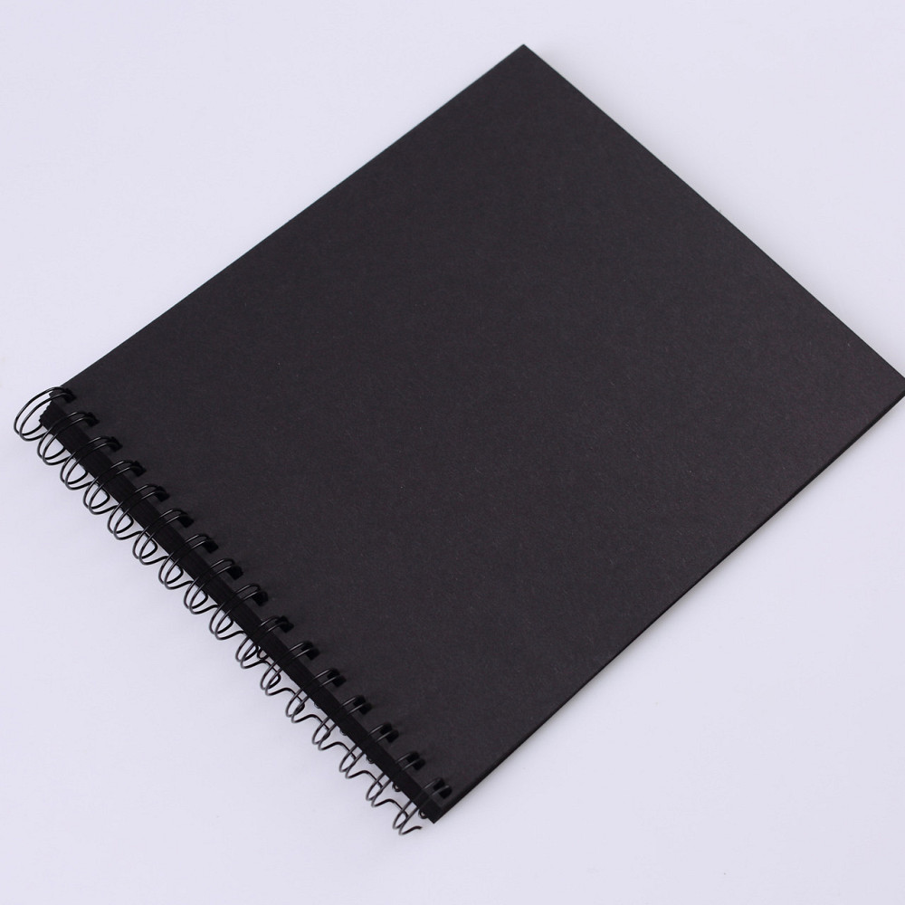 Альбом на пружині 20х23 см 40 сторінок Чорний Тернополь - изображение 7