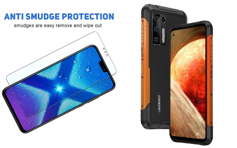 Защитное стекло NeoGlass для DOOGEE S97 Pro – ультрапрозрачное и устойчивое Киев - изображение 3