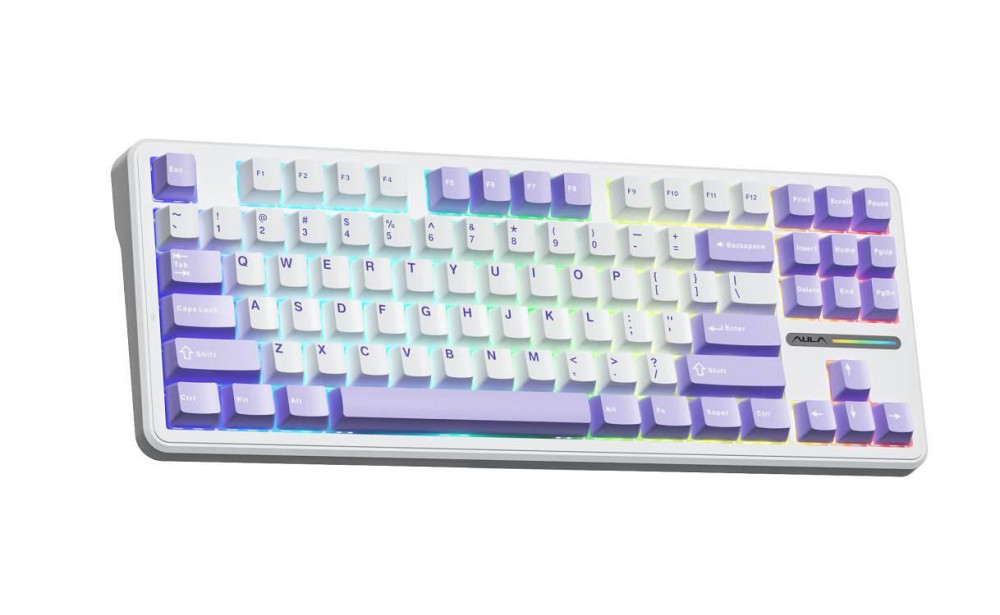 Клавіатура Aula F87 White (6948391202464) Білий Харків - фото 2