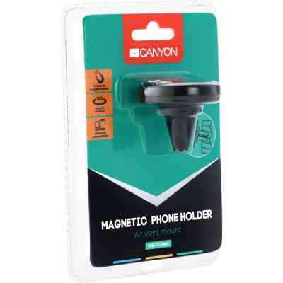 Універсальний автотримач Canyon Car air vent magnetic phone holder (CNE-CCHM2) Вінниця