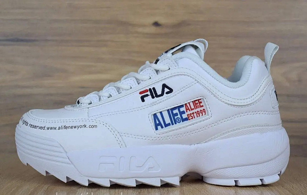 Кросівки Жіночі FILA Disruptor Білі Шкіряні Філа (розміри: 36,37,38,39,40) Відео Огляд Дніпро - фото 7