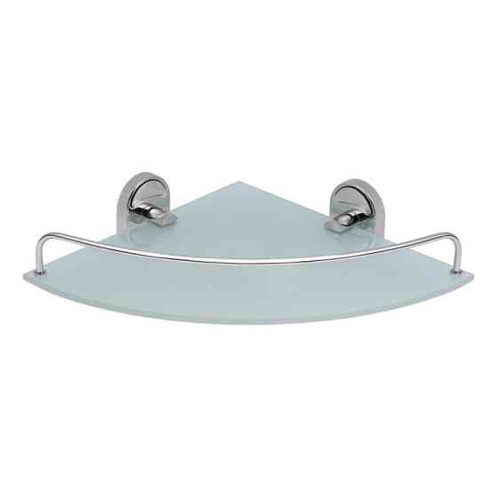 Полка для ванної кімнати кутова Lidz (CRG) 114.10.01 Київ