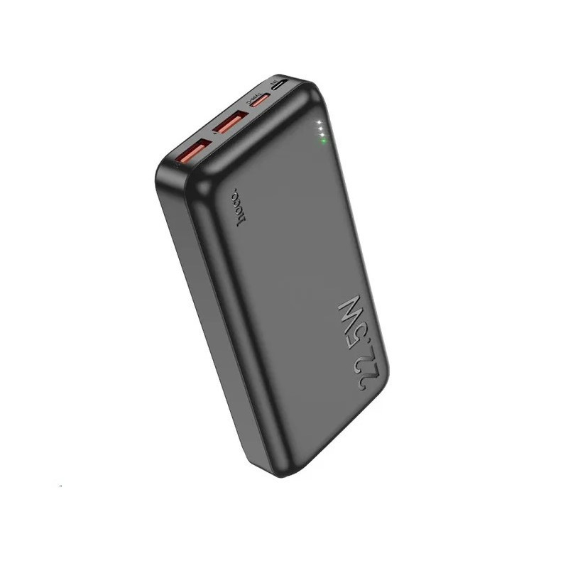 Зовнішній акумулятор HOCO J101A Astute 22.5W fully compatible power bank 20000mAh Black Київ - фото 3