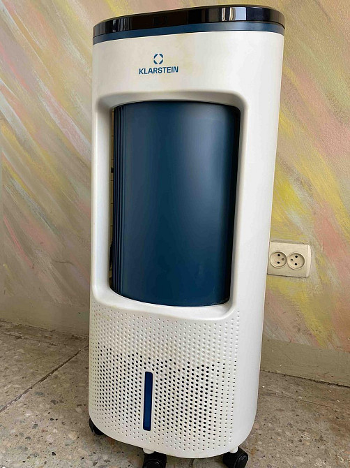 Б/в Охолоджувач повітря Klarstein IceWind Plus Smart 4-в-1, Wi-Fi, 7 л, іонізатор, вентилятор, зволожувач, очищувач Київ - фото 2