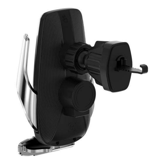 Держатель для телефона,автомобильный с беспроводной зарядкой 15W с функцией автоматического открытия,серебристый Каменец-Подольский