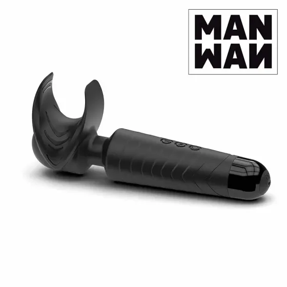Мастурбатор-вібромасажер MAN.WAND, відмінно для пар, вібро-мінет, 20 режимів Львів