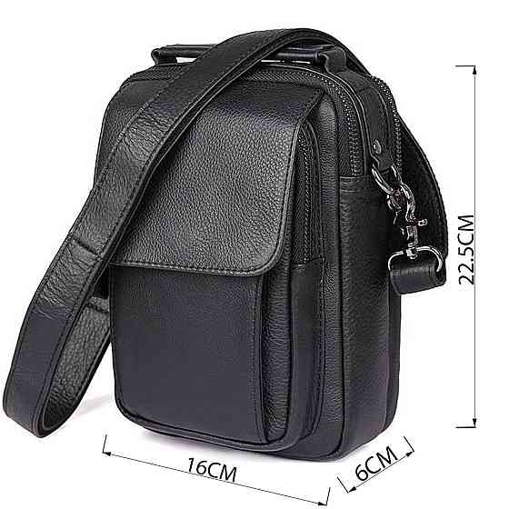 Сумка мужская Vintage 14518 Черная Киев