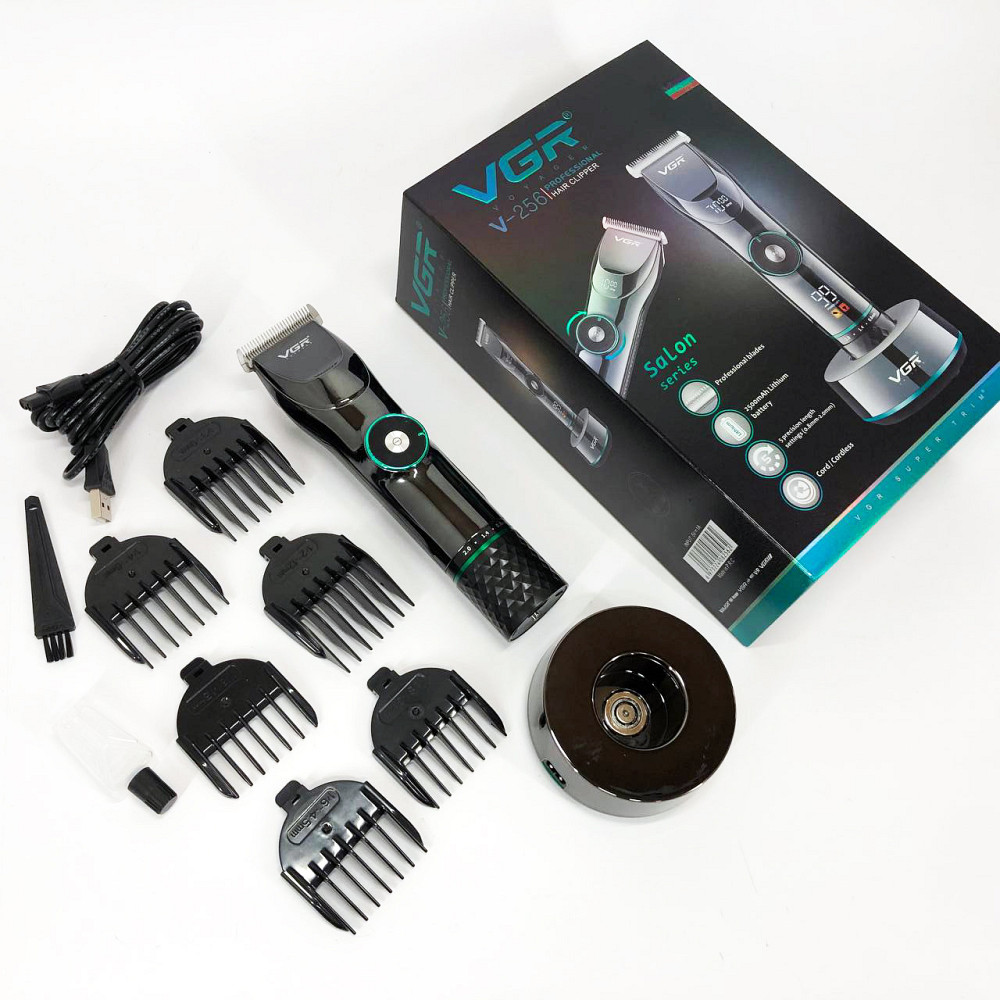 Многофункциональная аккумуляторная машинка для стрижки, Машинка для стрижки с насадками беспроводная LY-34 Львов - изображение 8