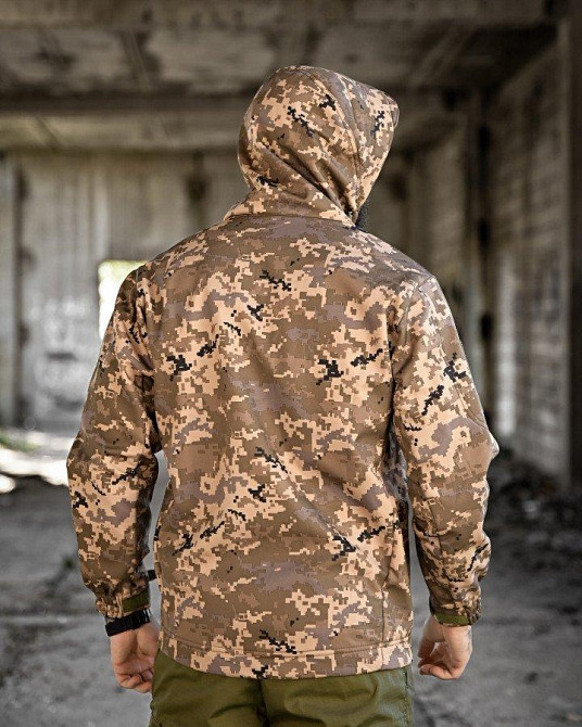 Весняна тактична куртка masad піксель Одеса - фото 7