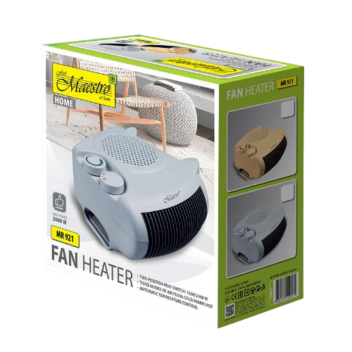 Тепловентилятор бежевий MR-921-BEIGE Maestro Житомир