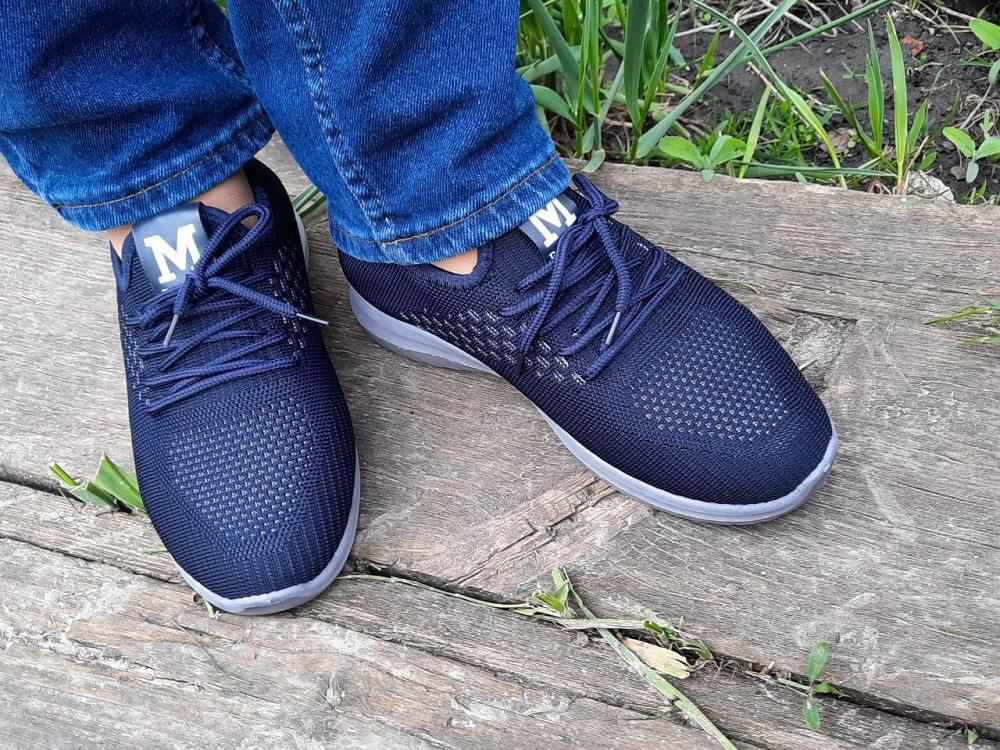 -Кроссівки Зимові Сині Жіночі з Мехом (розміри: 37,38,39,40) - 206 Дніпро - фото 7