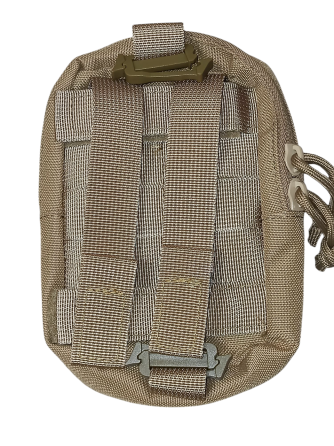 Поясная сумка тактическая мужская 2 кармана 18 на 12 см зеленый Киев