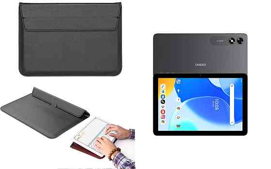 Чохол-конверт VitoCase для UMIDIGI G3 Tab Ultra, з функцією підставки для планшета Чорний Київ