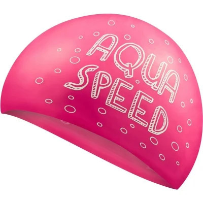 Шапка для плавания Aqua Speed Kiddie 142-Unicorn 6880 рожевий Діт OSFM (5908217668806) Винница - изображение 2