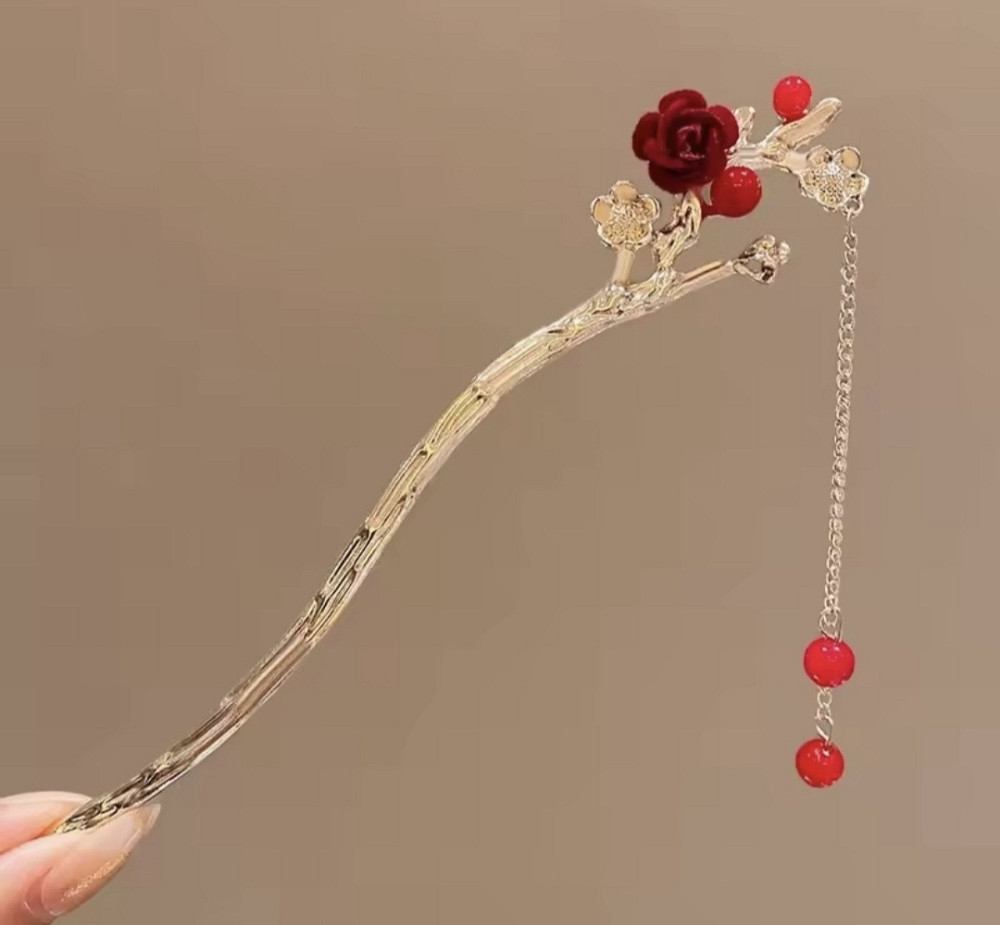 Шпилька-паличка для волосся 