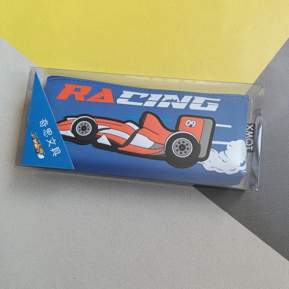 Пенал школьный для мальчиков синий 1 отделение Киев - изображение 1