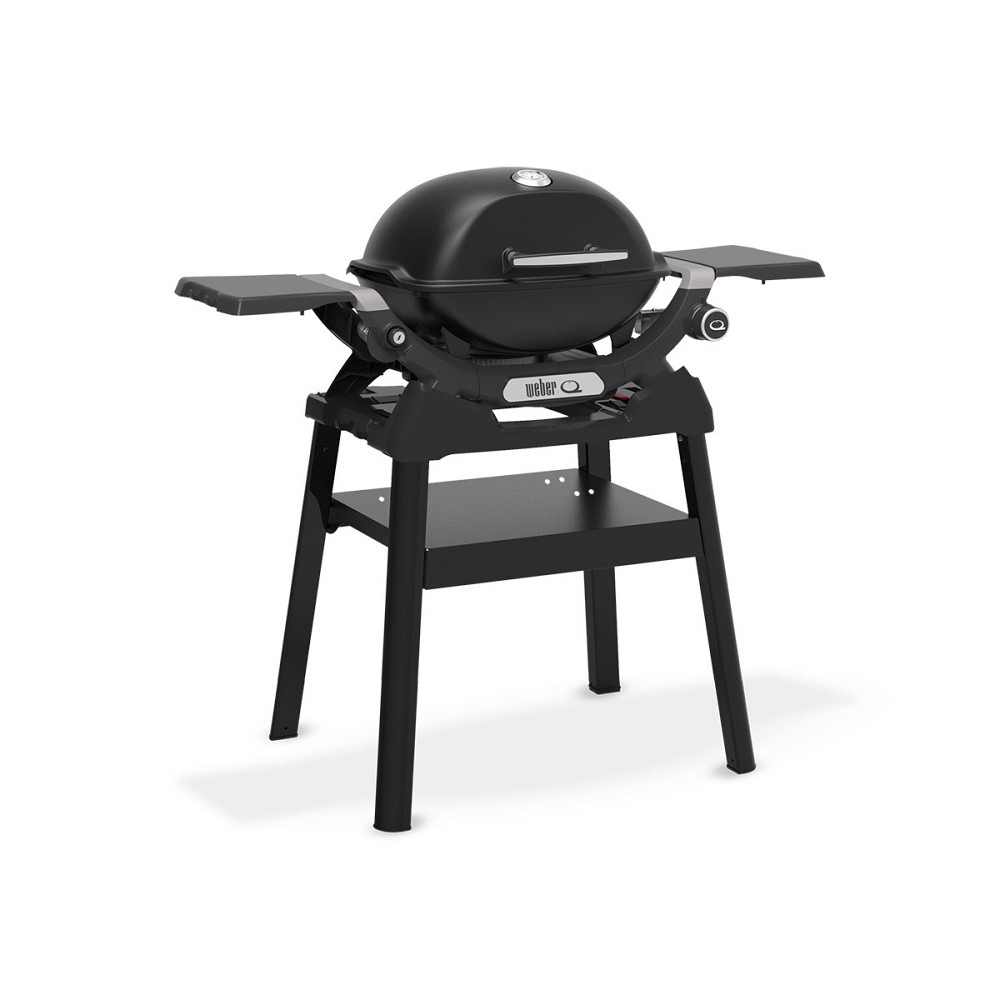 Газовий гриль Weber Q1200N Black з бічними столиками на підставці 1501085 Код: 013095 Рівне - фото 2